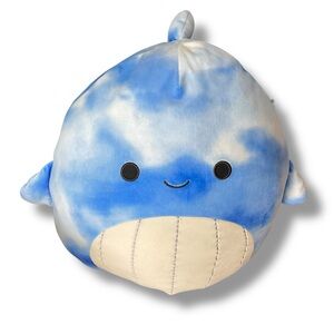 Squishmallow Toy Samir Blue Whale Large 15” Kids Stuffed‎ Animal Plush Pillow